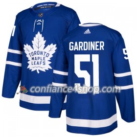 Adidas Maillot de Hockey Toronto Maple Leafs Jake Gardiner 51 2017-2018 Blau Authentic - Homme